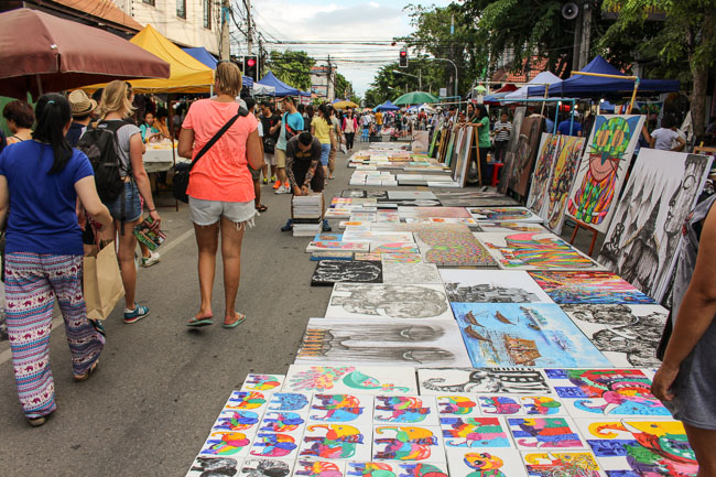 Sunday Walking Street Chiang Mai