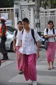 School kids Thai