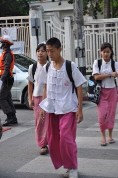 School kids Thai