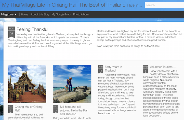 Thailand Blogs - Village Farang