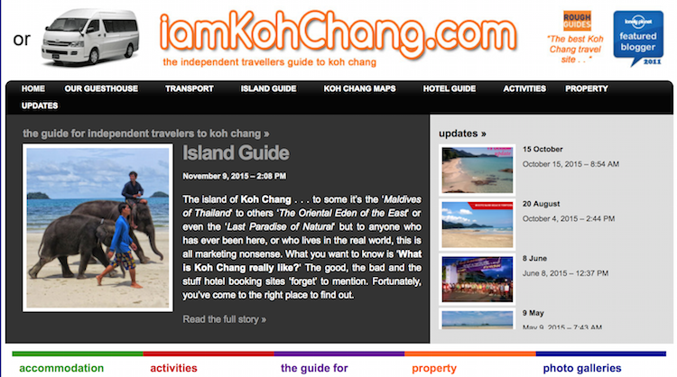 Thailand Blogs - I Am Koh Chang